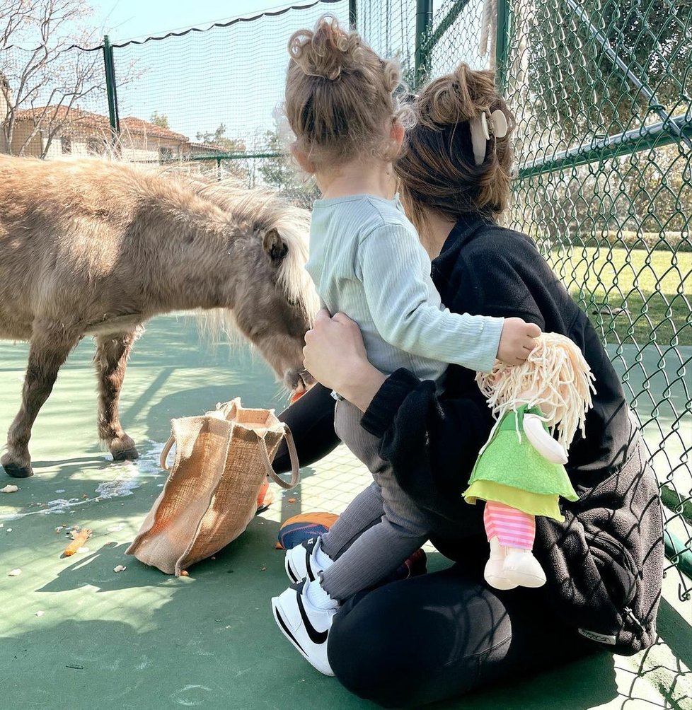 Katherine Schwarzenegger a malá Lyla