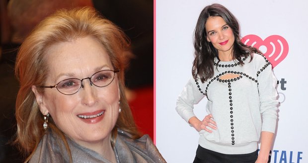 Meryl Streep vidí Katie Holmes jako ideální potencionální partnerku pro svého syna.