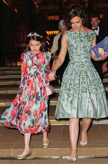 Katie Holmesová a její dcera Suri patří mezi módní ikony.