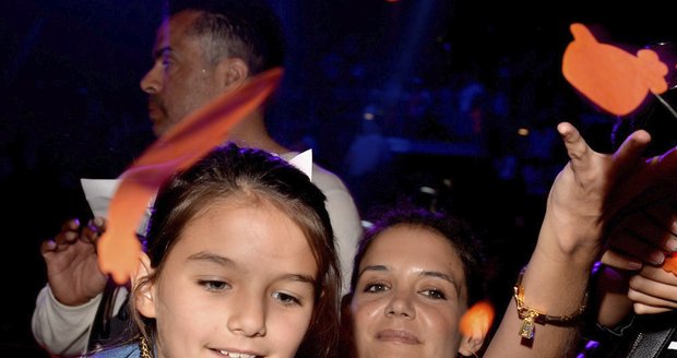 Katie Holmes s dcerou Suri.