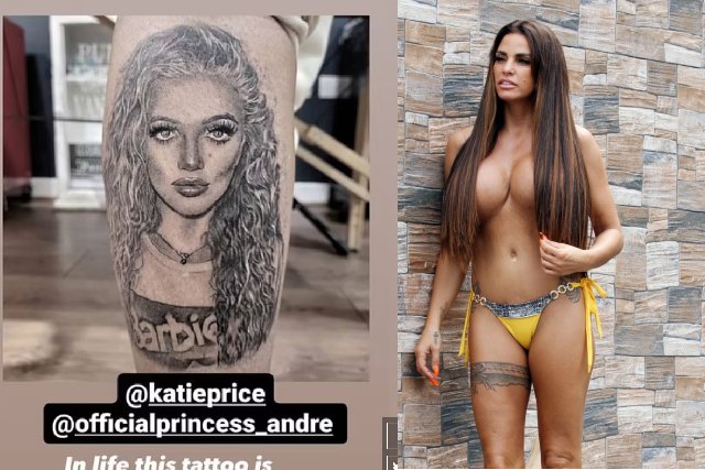 Katie Priceová má děsivé tetování!