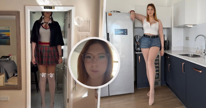 Katie Woolls vysoká 205 centimetrů