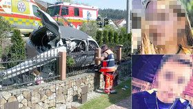 Katka (†14) zemřela ve voze mladého řidiče Honzy (18). Podle místních za volantem machroval