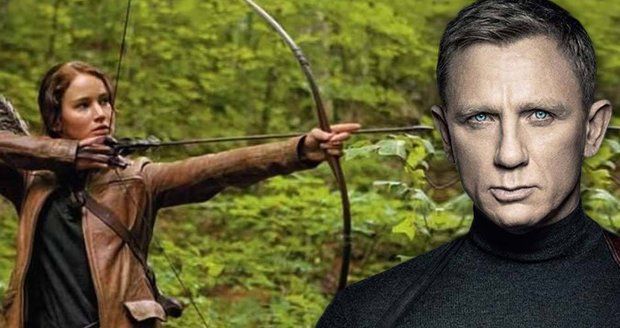 Katniss „sejmula“ agenta 007. Nové Hunger Games lákají diváky víc než bondovka