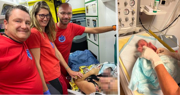 Katrin z Rovenska přišla na svět už v sanitce cestou do nemocnice