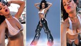 Dračice Katy Perry (39): Vytasila zbraně v černé zbroji!