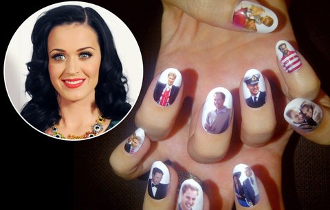 Katy Perry chce Williama? Nalakovala si ho na nehty