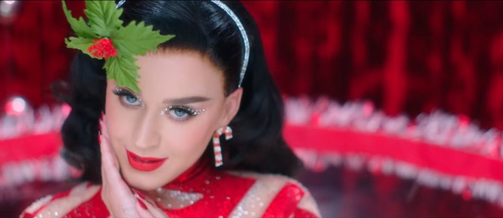 Rozkošný vánoční klip Katy Perry