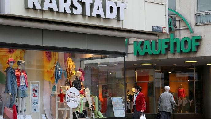 Karstadt Kaufhof je v insolvenci.