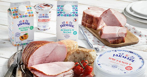 K-Jarmark nabízí široký sortiment mléčných produktů
