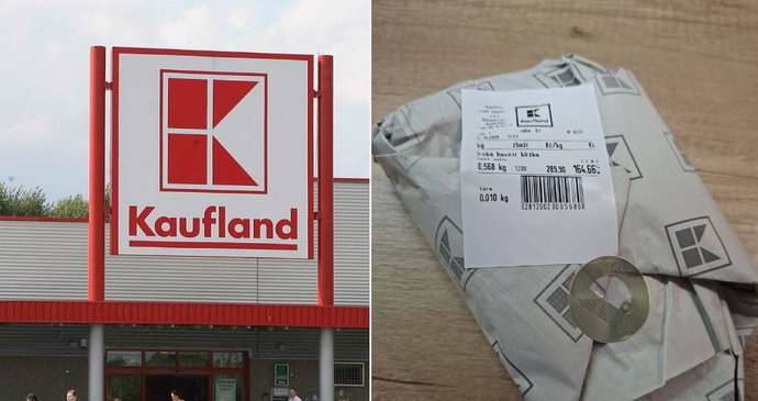 K balíčku masa Petra dostala také bezpečnostní štítek proti krádeži.