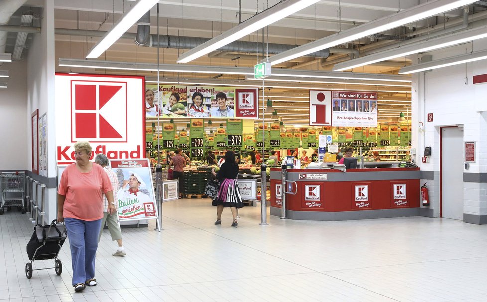 Kaufland v německých Drážďanech