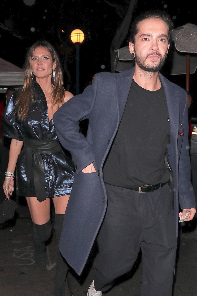 Tom Kaulitz randí s Heidi Klum.