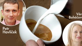 Odborníci na výživu Věra Boháčová a Petr Havlíček obavu z kávy s mlékem rozhodně nesdílí.
