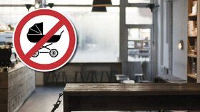 Dětem vstup zakázán: Německý kavárník si otevřel podnik, kam s kočárkem nesmíte