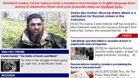 Vůdce severokavkazských povstalců Doku Umarov se na neoficiálním webu povstalců kavkazcenter.com přihlásil k pondělním bombovým útokům na moskevské metro.