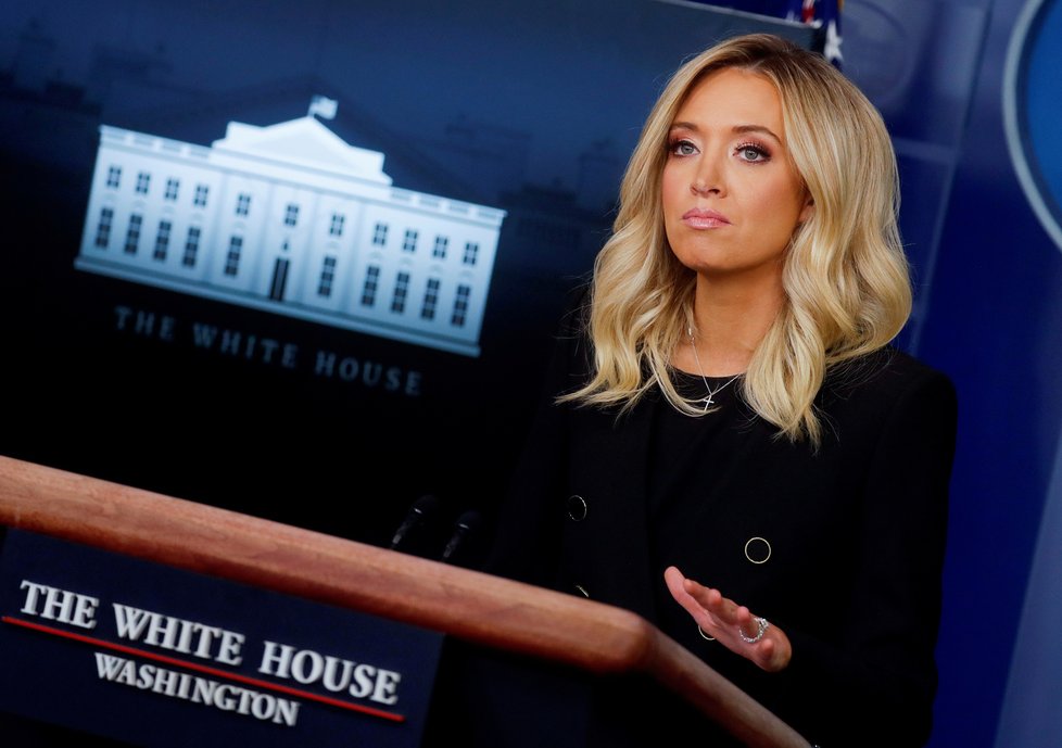 Během pandemie koronaviru se novou mluvčí Trumpa stala Kayleigh McEnanyová