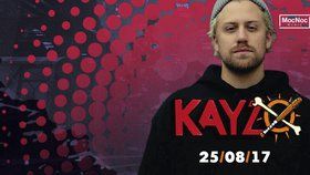 DJ Kayzo vystoupí poprvé v Česku 28. srpna 2017.