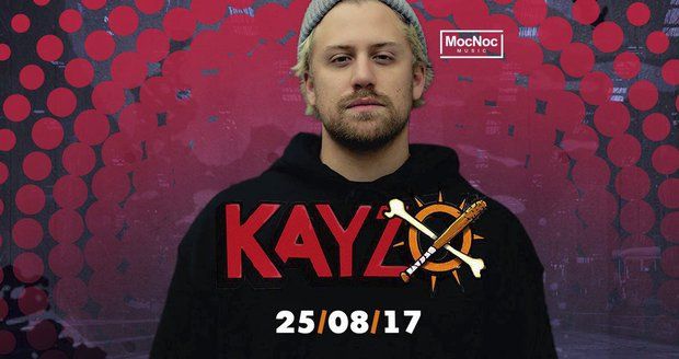 DJ Kayzo vystoupí poprvé v Česku 28. srpna 2017.