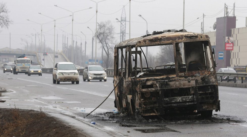 Přitvrzená opatření po nepokojích v Kazachstánu (8. 1. 2022)