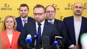 Tisková konference po jednání celostátní konference KDU-ČSL. (26.1.2023)