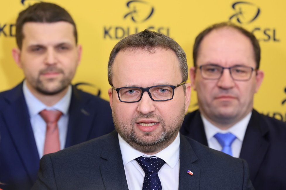Tisková konference po jednání celostátní konference KDU-ČSL. (26.1.2023)