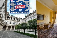 Sídlo nacistů a povyšování nad Hrad: Co se dělo v paláci, kde dnes velí Zaorálek?