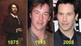 Keanu Reeves / Lidé tvrdí, že Keanu Reeves má buď skvělé geny nebo úžasné plastické chirurgy. Anebo je možná jen nesmrtelný a vypadal po celá staletí stejně.