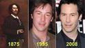Keanu Reeves / Lidé tvrdí, že Keanu Reeves má buď skvělé geny nebo úžasné plastické chirurgy. Anebo je možná jen nesmrtelný a vypadal po celá staletí stejně.