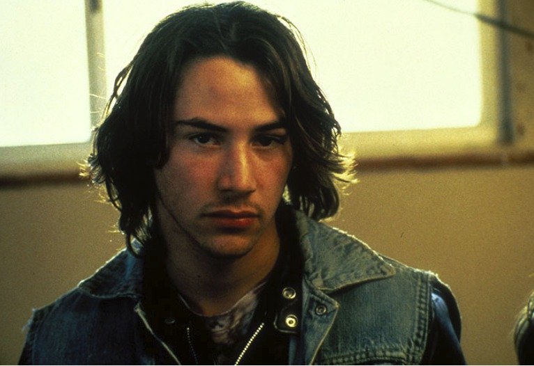 Keanu Reeves ve filmu Na břehu řeky