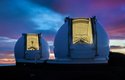 Keckův teleskop stojí na sopce na Mauna Kea na Havaji