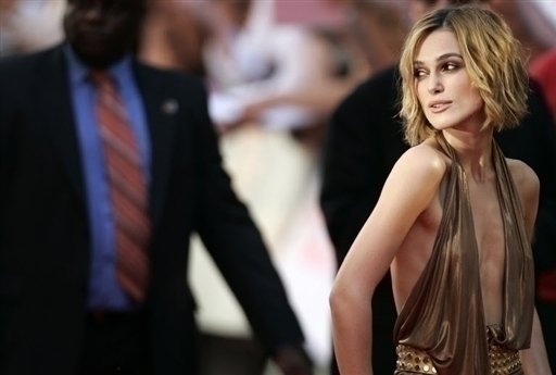 Herečka Keira Knightley