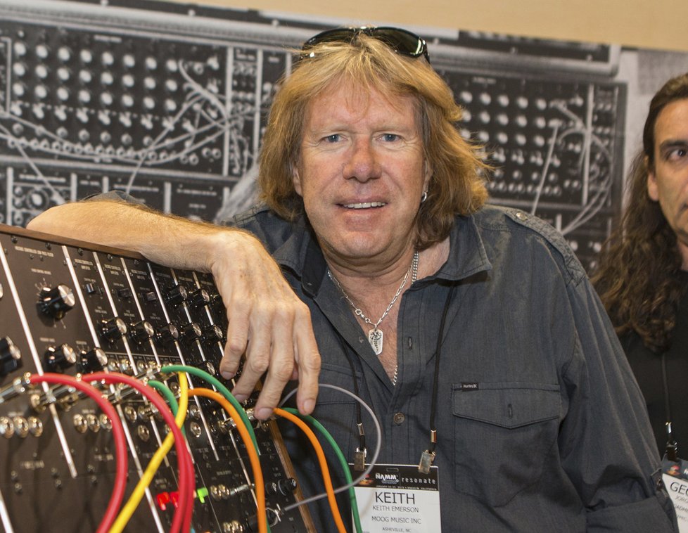 Keith Emerson v roce 2015