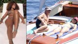 Celebrity si užívají slunce na dovolené: Rihanna se opaluje na Barbadosu a švédský král Carl Gustaf v Saint Tropez