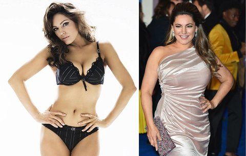 Obryně Stáňa nebo glamour modelka? Kelly Brook je i zaoblená středem pozornosti