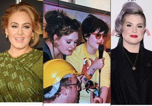 Kelly Osbourne zveřejnila 10 starou fotku, na které je zachycena s Adele.