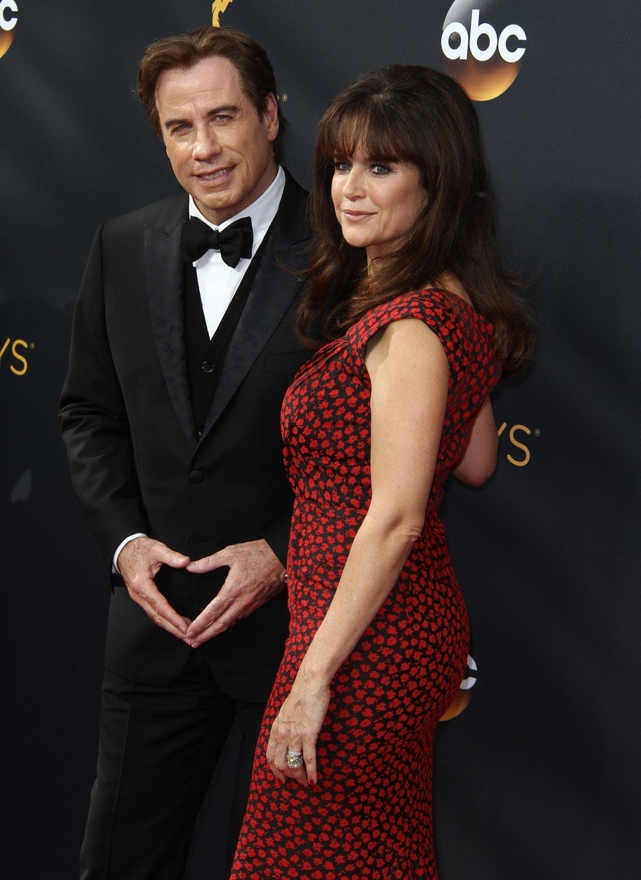 John Travolta s manželkou Kelly Preston