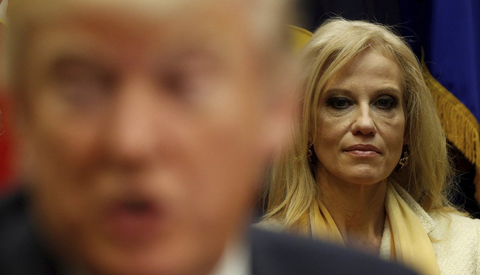 Trumpova přední poradkyně Kellyanne Conwayová