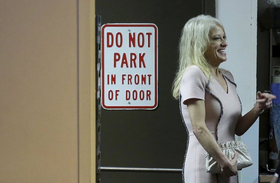 Trumpova přední poradkyně Kellyanne Conwayová