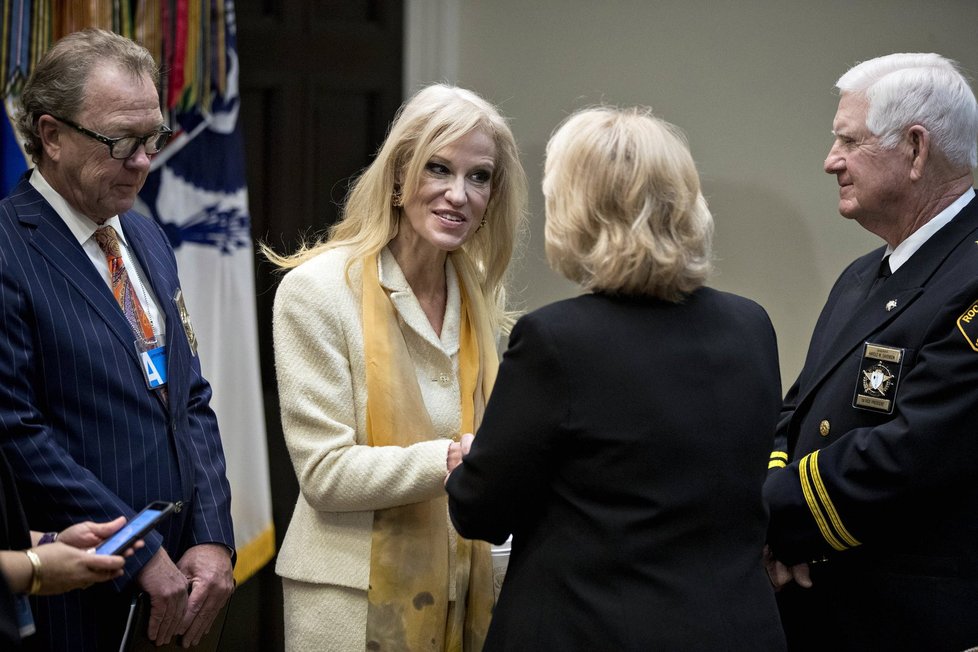 Trumpova přední poradkyně Kellyanne Conwayová