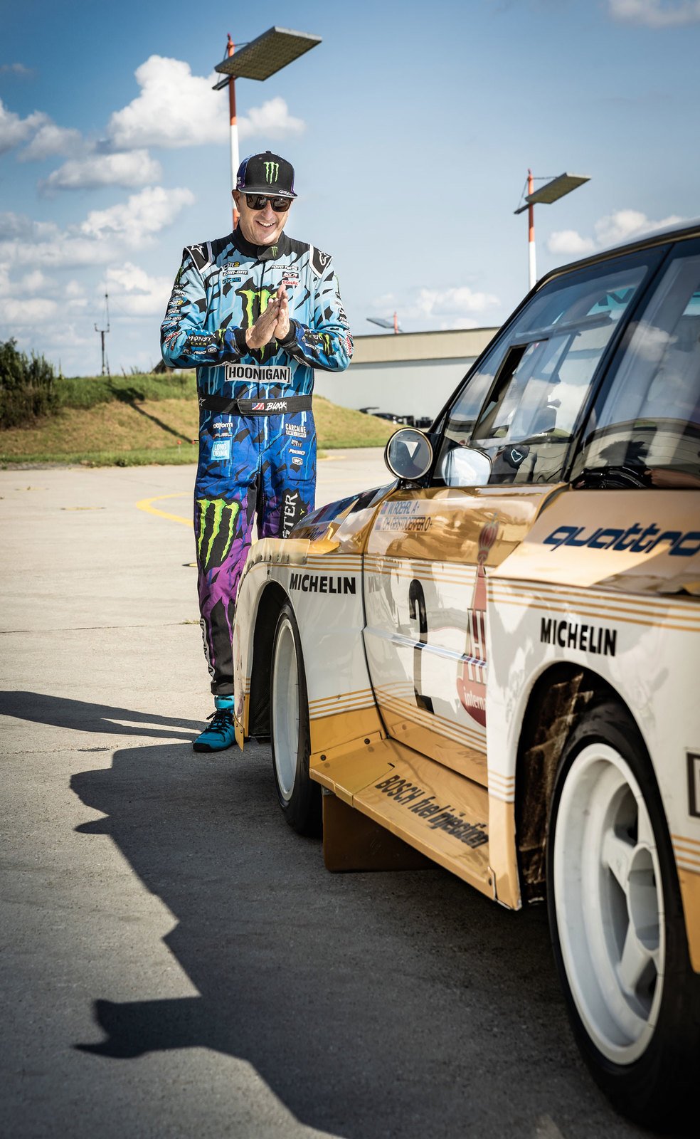 Ken Block se upsal Audi