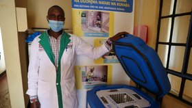 Mrazáky pro vakcíny jsou v Africe vzácností. Keňa patří k výjimkám.