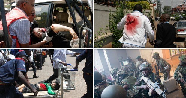 Masakr v Nairobi: Mrtvé děti, mohutná střelba, výbuchy granátů! Nejméně 30 obětí