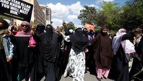 Keňské hlavní město Nairobi: Protest proti LGBT (6.10.2023)