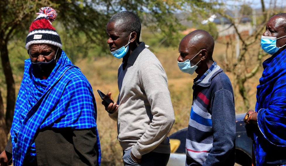 Očkování proti covidu v Keni.