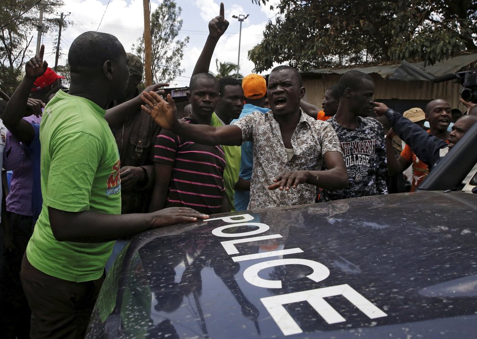Volby v Keni provází násilí.