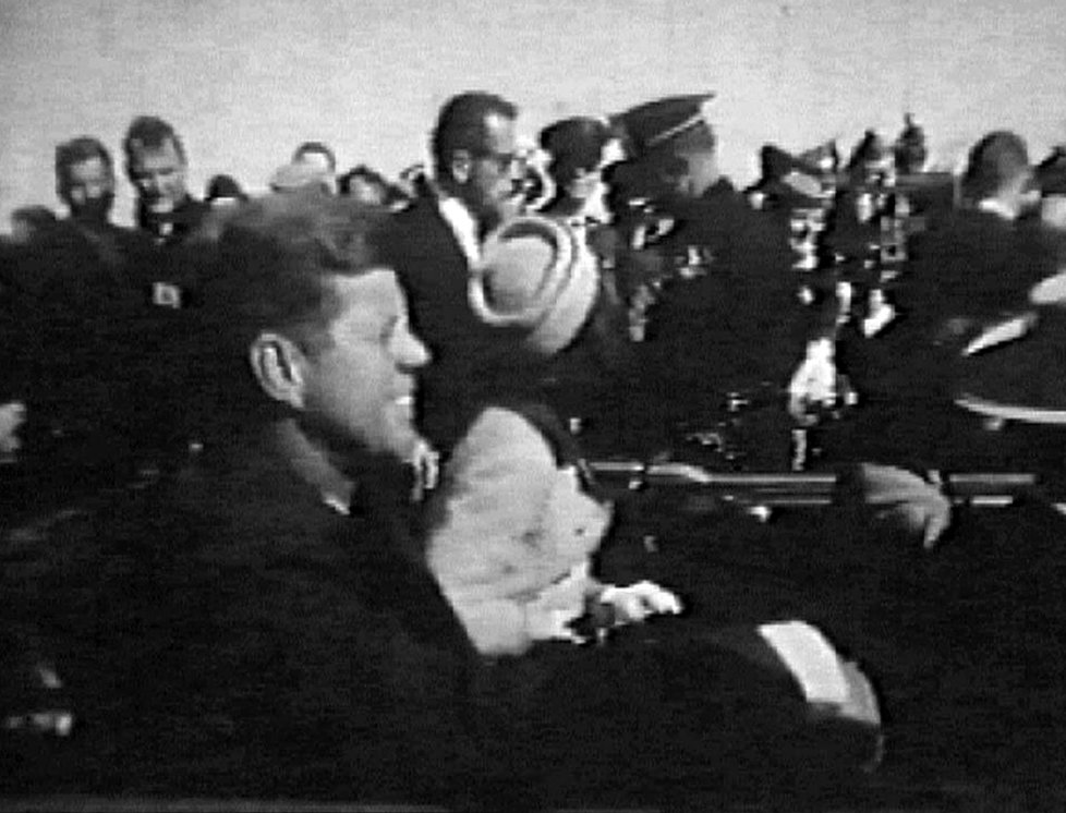 Moment před vraždou JFK