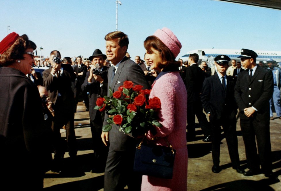 JFK s manželkou Jackie