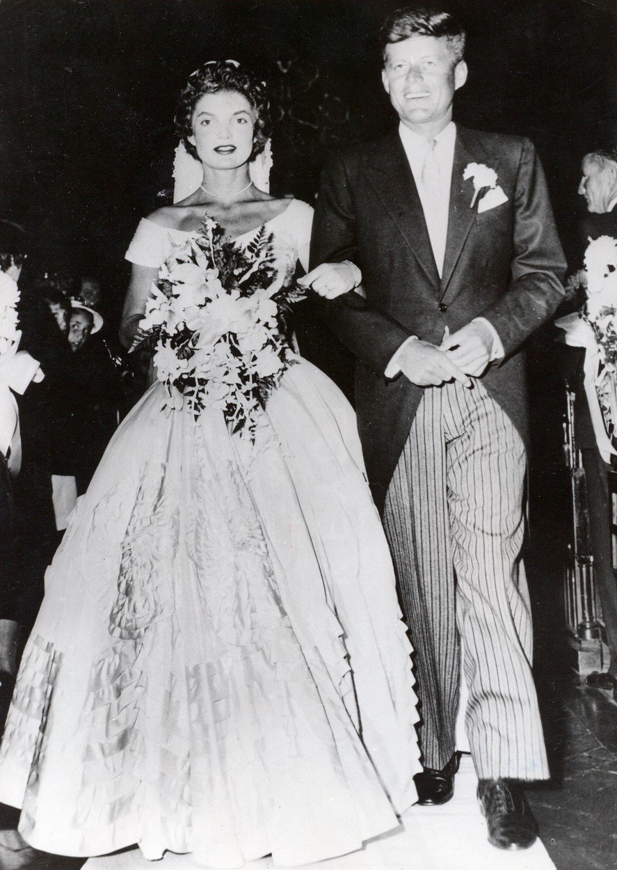Svatba JFK a Jackie Bouvierové v roce 1953