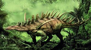 ABC dinosaurů: Kentrosaurus byl jako stegosaurus s ostrými bodci